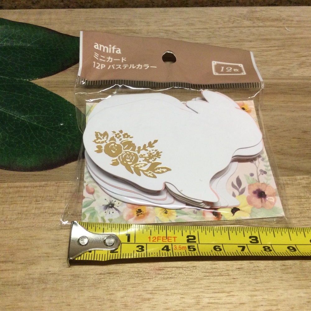 3/$20 - Mini Blank Note Cards - Set of 12